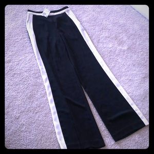 NEW - Trouser pants w/ off white stripe by H&M